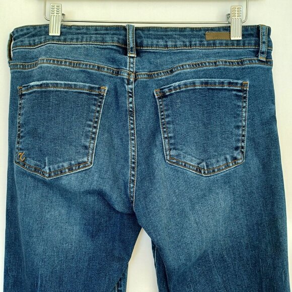 Kut from the Kloth Womens Medium Blue Wash Denim Size 8 - Picture 7 of 14